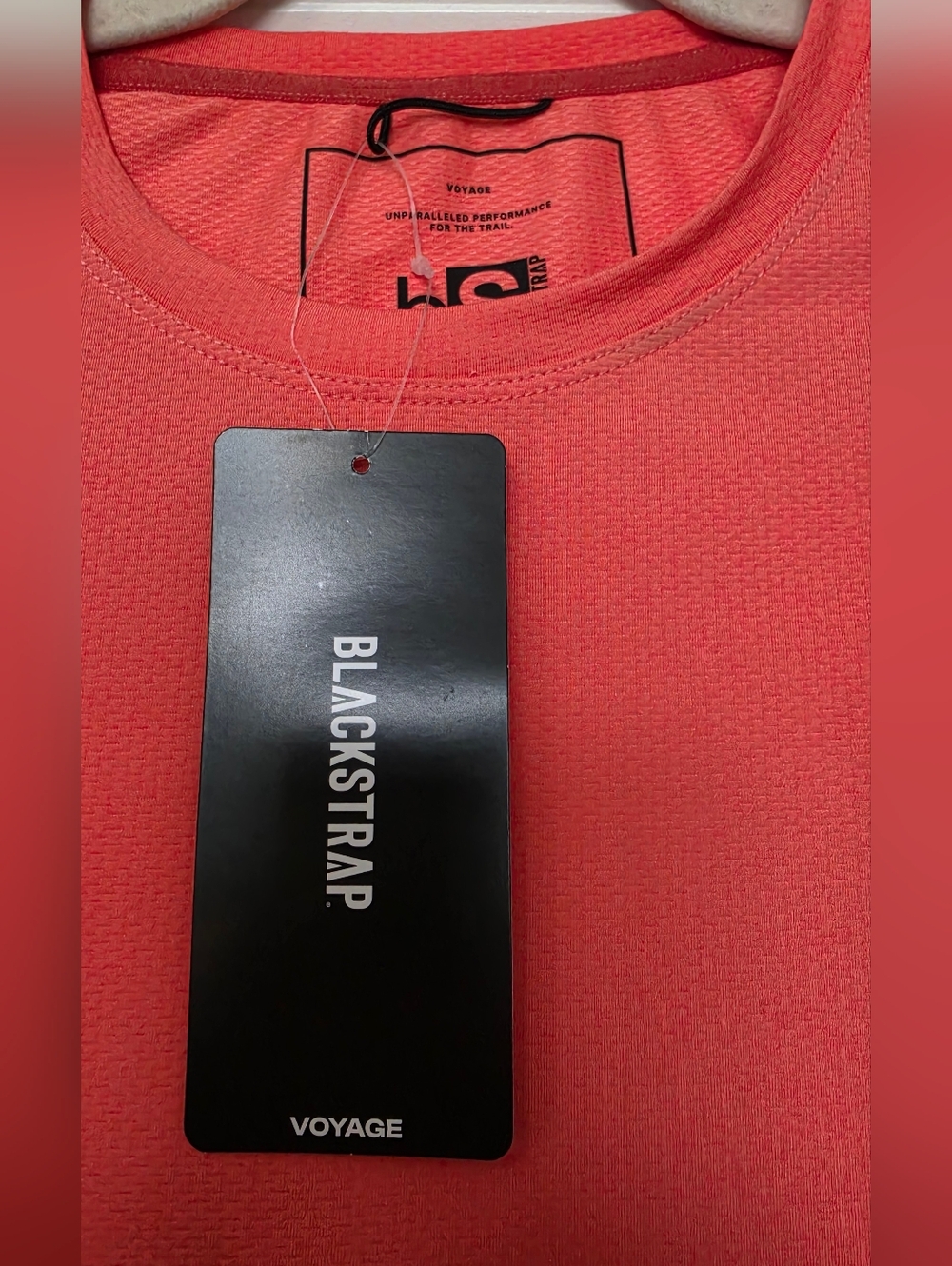 BlackStrap Voyage Performance Tee Women’s M Coral UPF 50+ Trail Active Shirt NWT - Picture 4 of 10